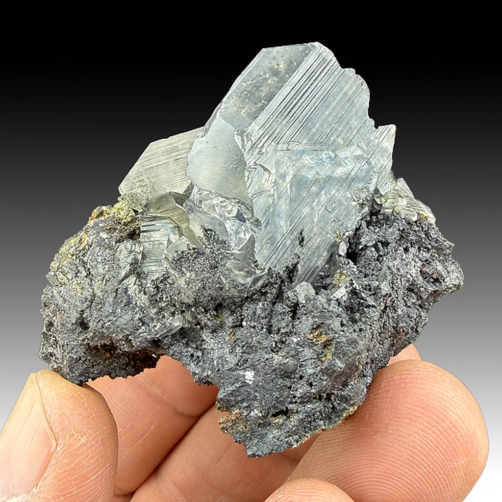 Anglesite from Monteponi Mine, Sardinia, Italy - image 1