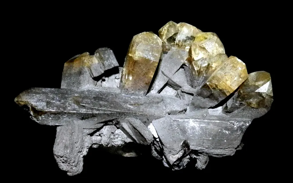 Anglésite from Morocco, Oriental Region, Touissit image
