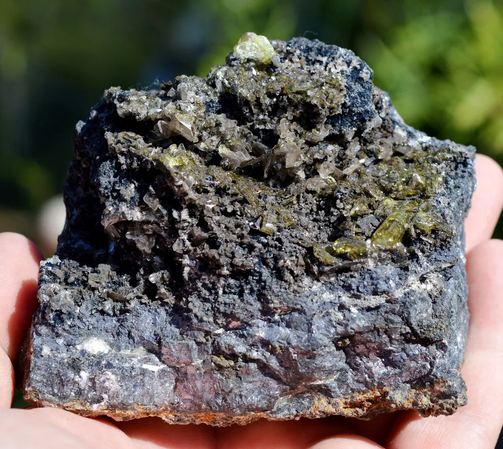 Anglesite & Galena 1500 grams - Touissit, Touissit-Bou Beker District, Jerada Province, Morocco image