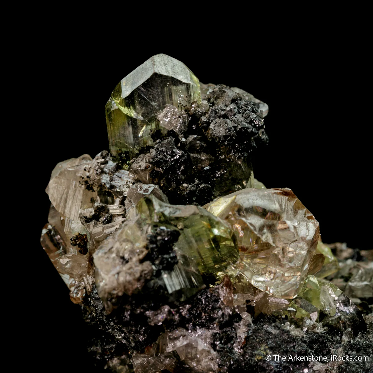 Anglesite on Cerussite - image 4