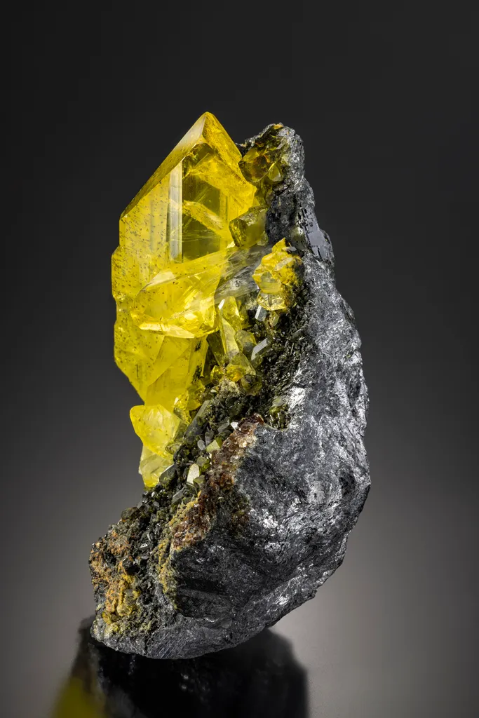 Anglesite on Galena - image 2