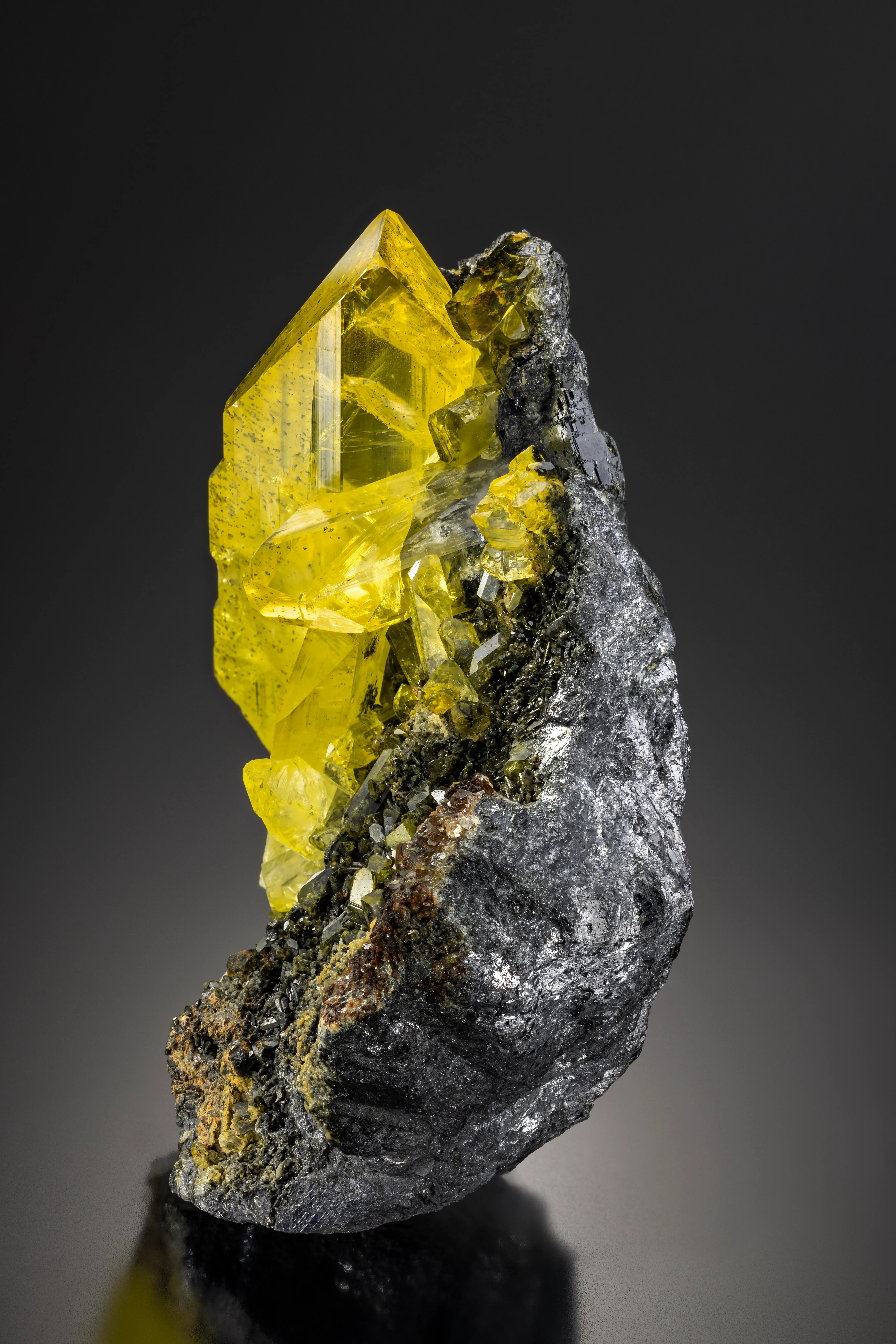 Anglesite on Galena - image 2