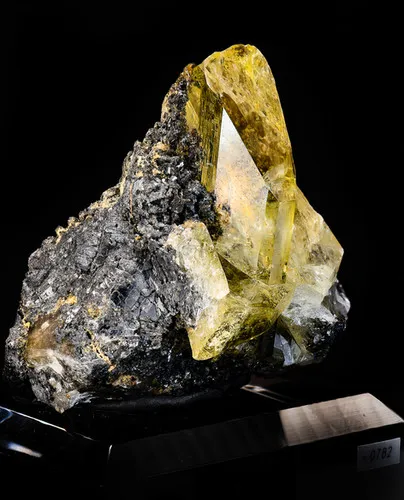 Anglesite on Galena image