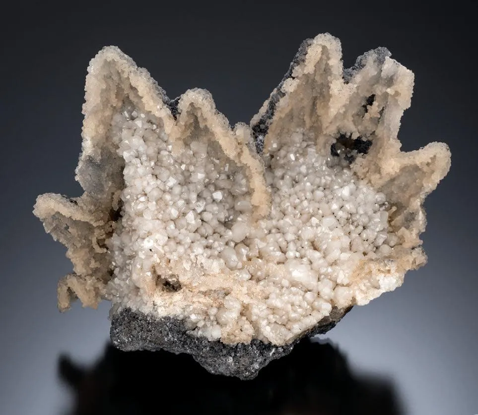 Anglesite perimorphs after Calcite image