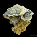 Anglesite Ps. Galena With Cerussite - image 1