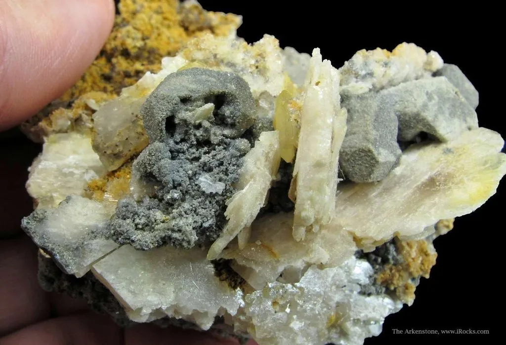 Anglesite Ps. Galena With Cerussite - image 4