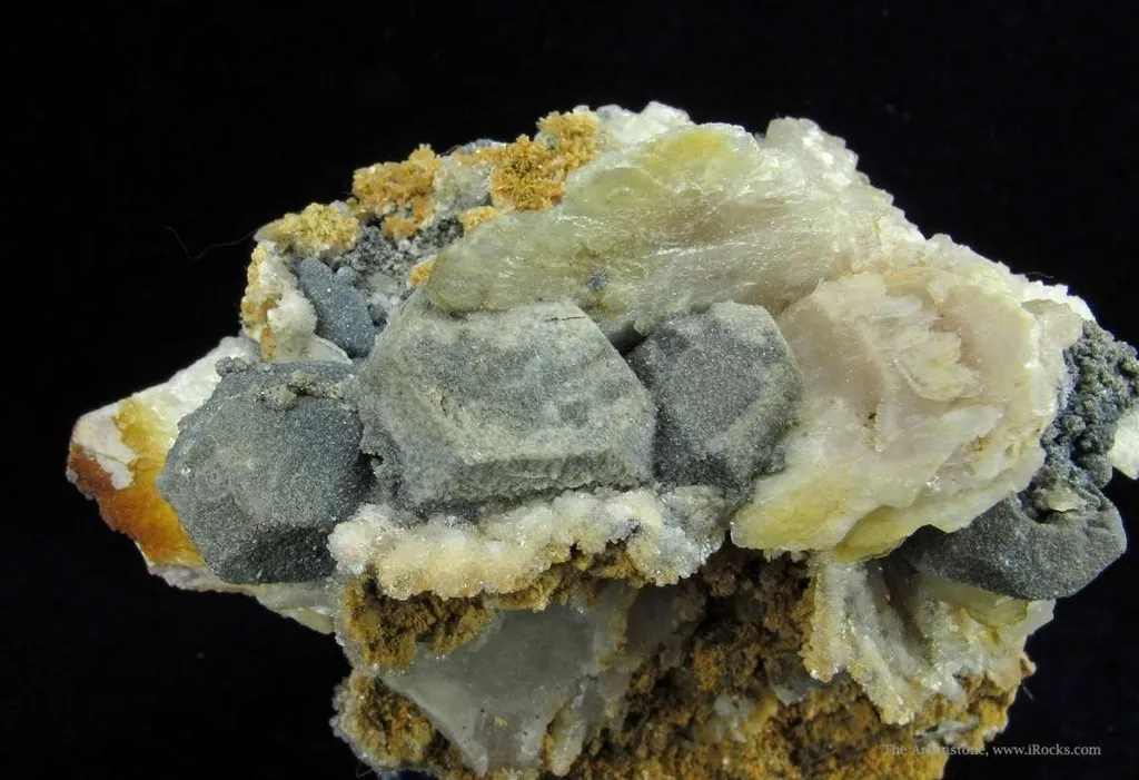 Anglesite Ps. Galena With Cerussite - image 2