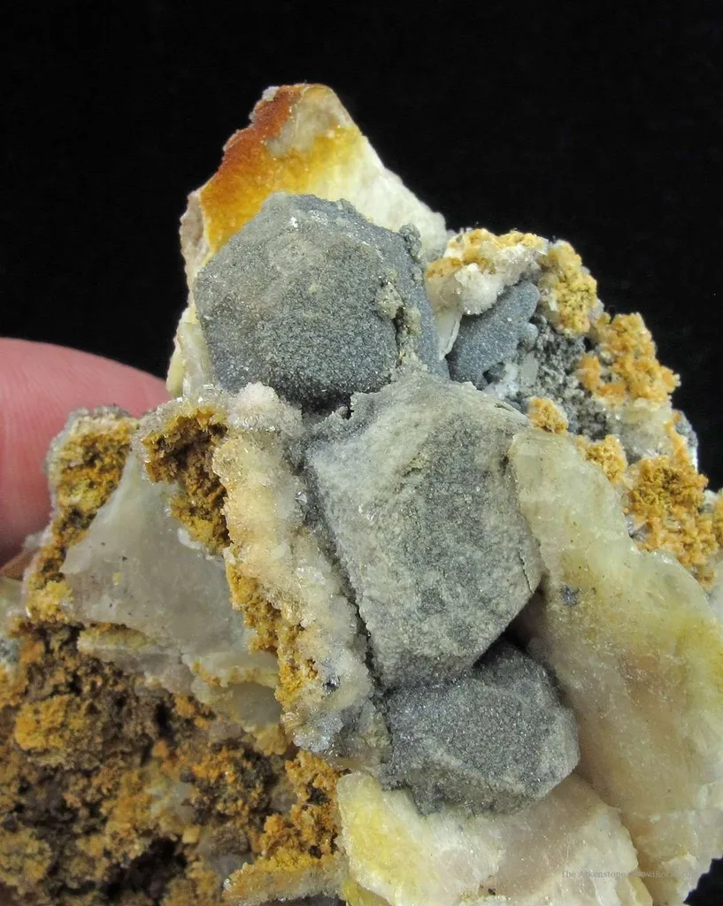 Anglesite Ps. Galena With Cerussite - image 3