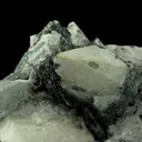 Anglesite Ps. Tennantite, on Galena - image 3