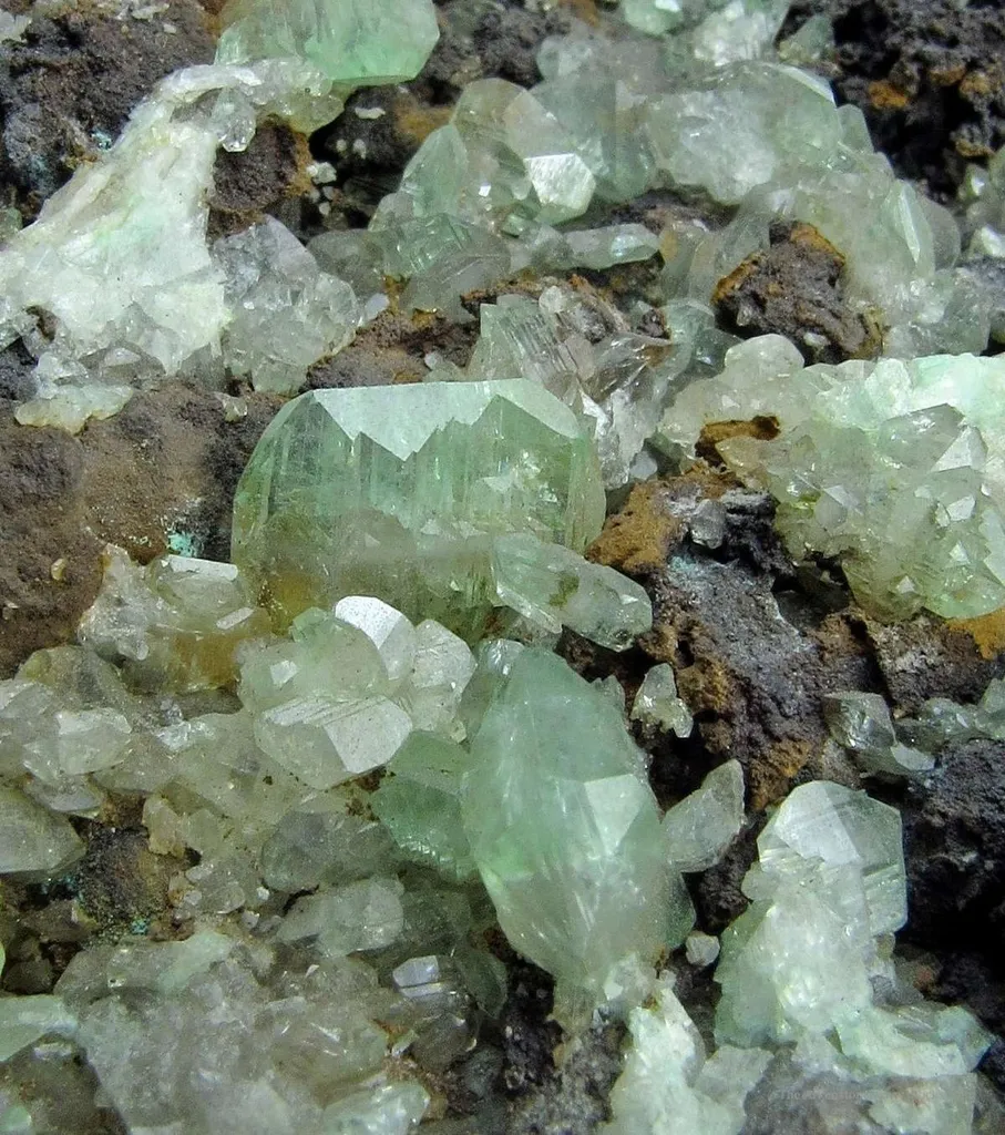 Anglesite (Rare Green Color!) - image 3