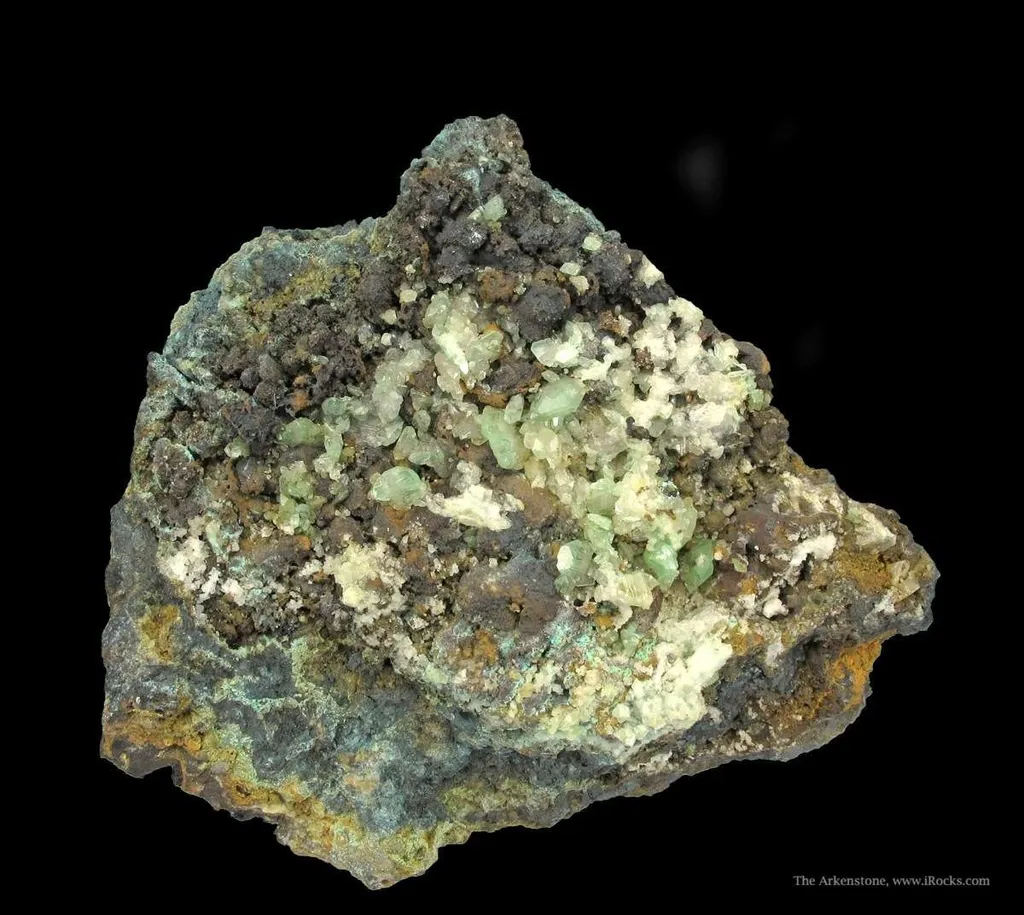 Anglesite (Rare Green Color!) - image 2