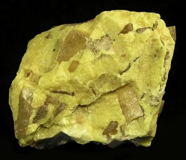 Anglesite, Sulfur image