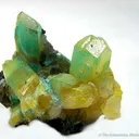 Anglesite With Blue Coating - image 1