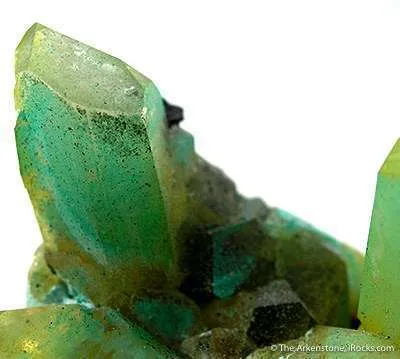 Anglesite With Blue Coating - image 2