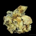 Anglesite With Cerussite, on Galena - image 4