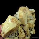 Anglesite With Cerussite, on Galena - image 2