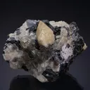Anglesite with Fluorite Galena and Sphalerite - image 1