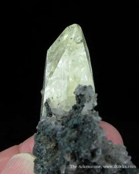 Anglesite With Quartz - image 3