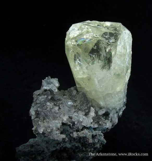 Anglesite With Quartz - image 1