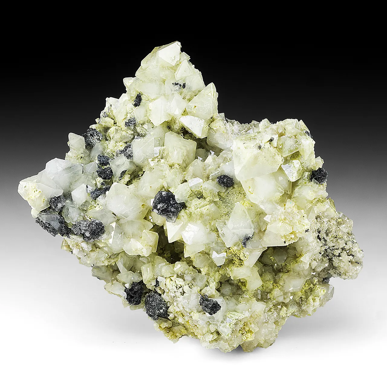 Anglesite with Quartz - image 1