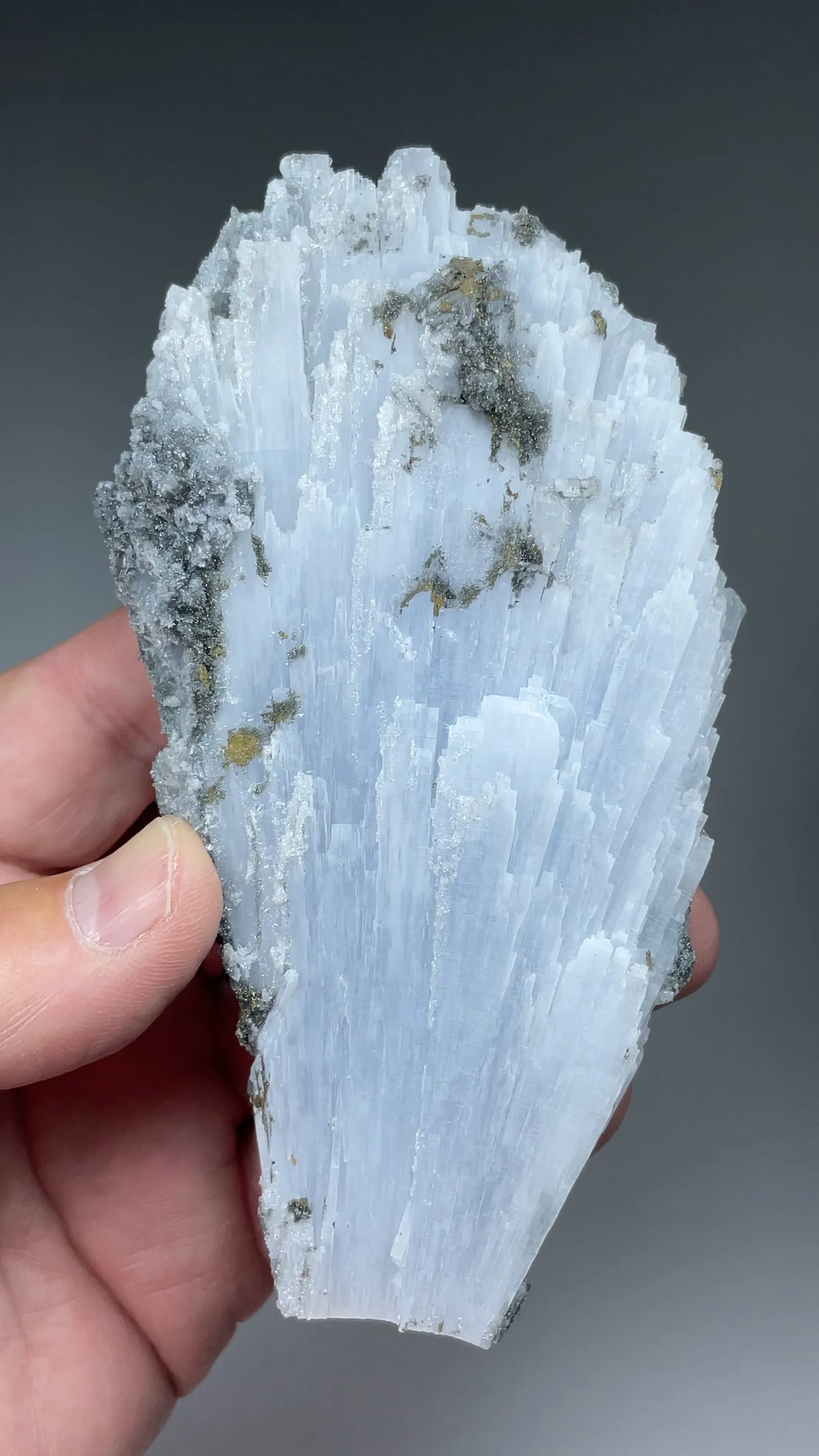 Anhydrite with Calcite, Pyrite - image 2