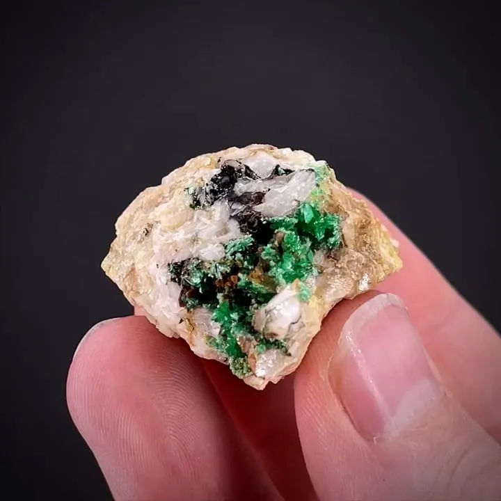 Annabergite on Dolomite - image 2