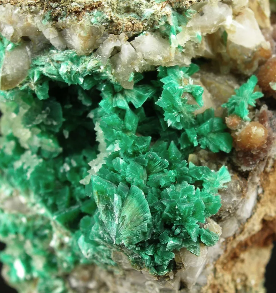 Annabergite With Cuprian Smithsonite - image 4