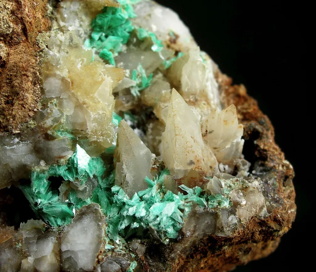 Annabergite With Cuprian Smithsonite - image 5
