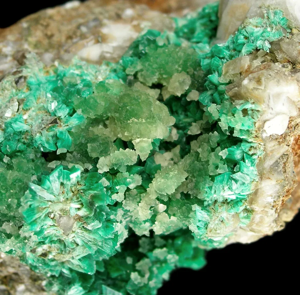 Annabergite With Cuprian Smithsonite - image 3
