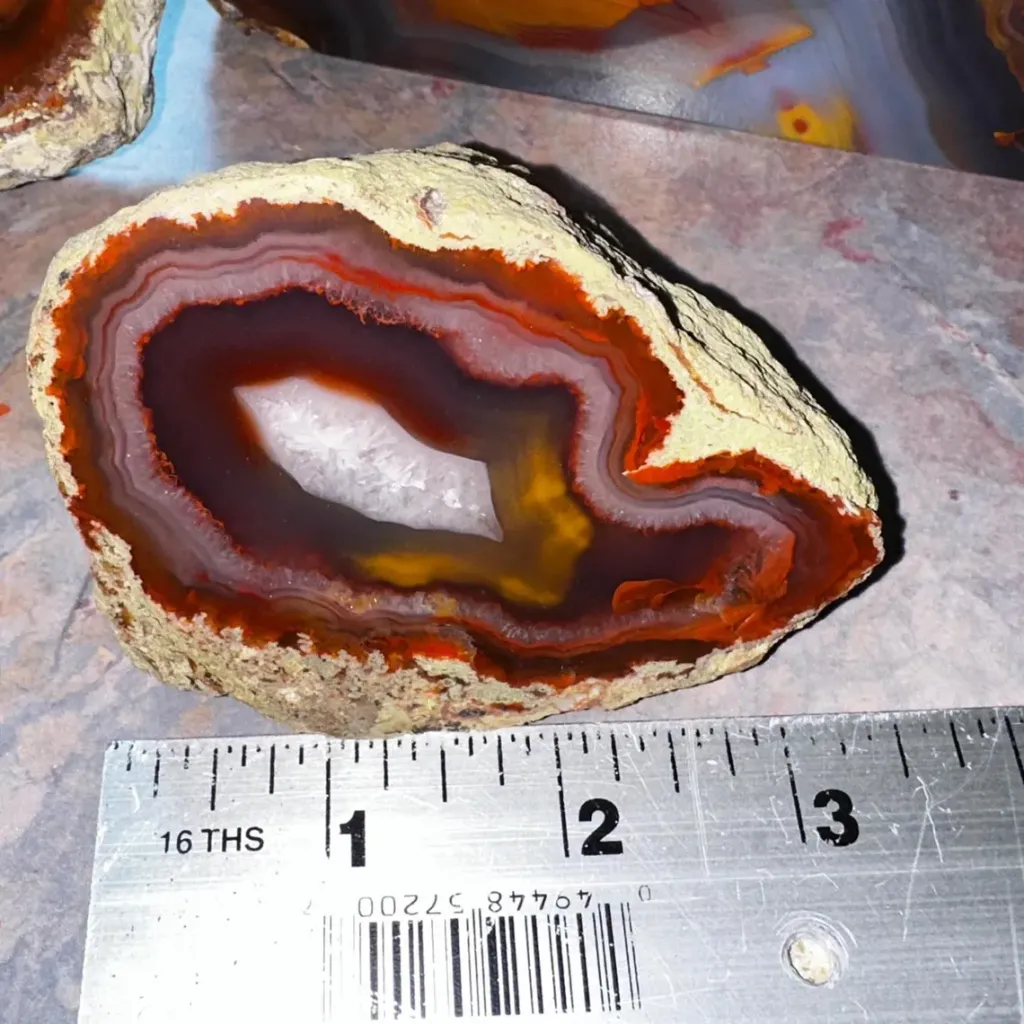 Apache Agate from Mexico, Chihuahua, El Apache Agate - image 2