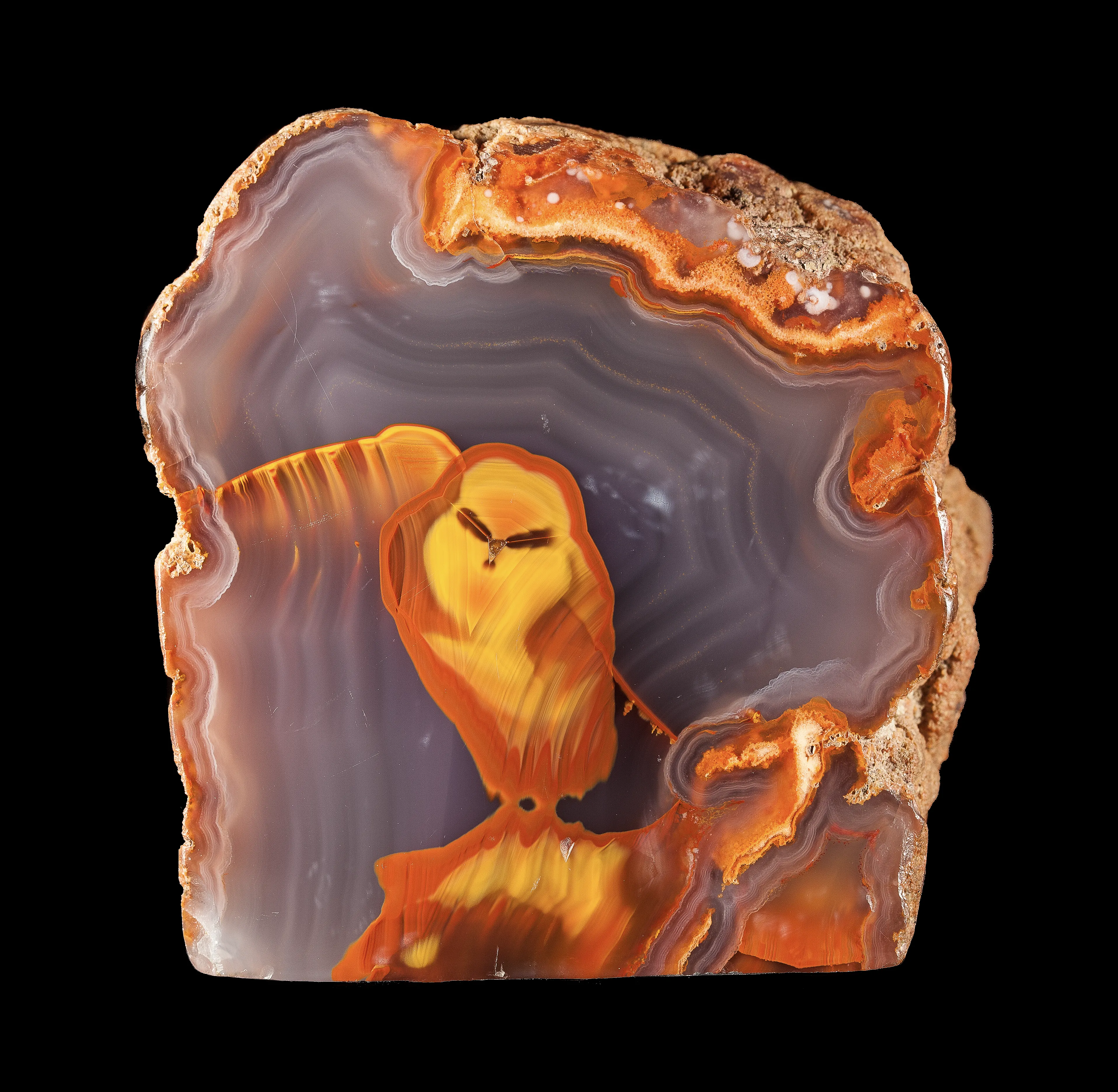 Apache "Hooded Owl" Agate - image 1