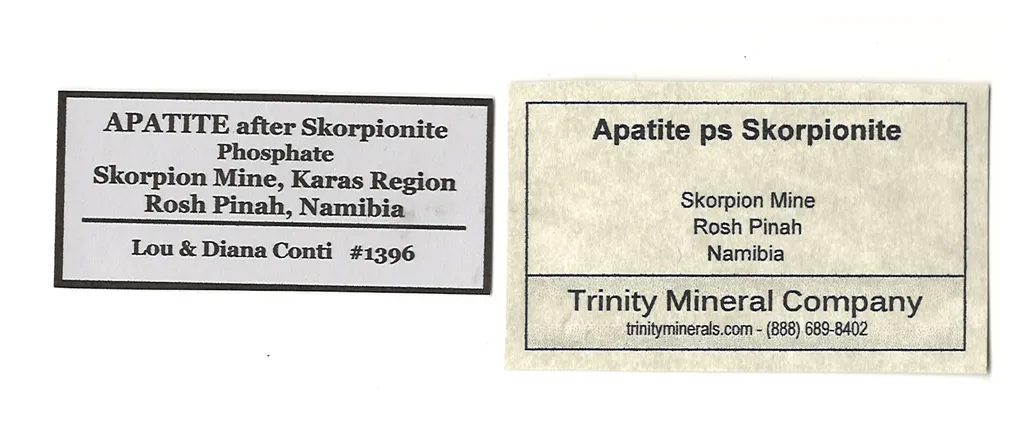Apatite after SKORPIONITE - image 6