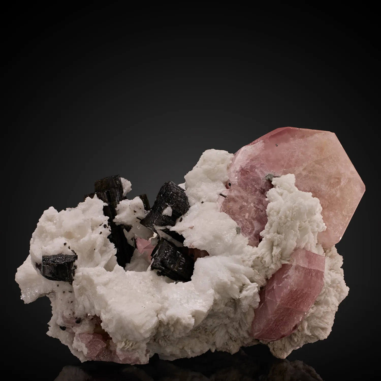 Apatite, Albite, Schorl - image 1