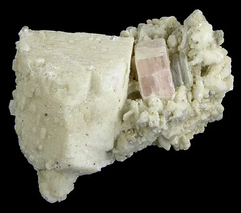 Apatite-(Caf), Albite, Muscovite, Microcline image