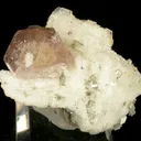 Apatite-(Caf), Albite (Var: Cleavelandite) - image 1