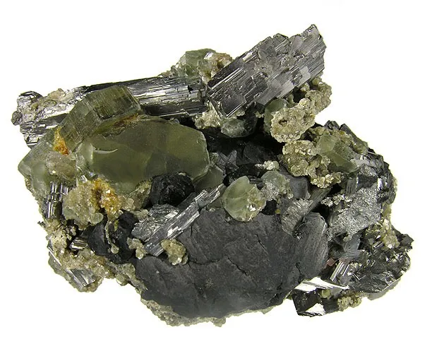 Apatite-(Caf), Arsenopyrite, Sphalerite - image 1