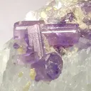 Apatite-(Caf), Bertrandite, Albite (Var: Cleavelandite) - image 2