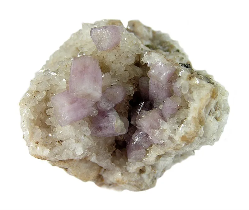 Apatite-(Caf), Quartz image