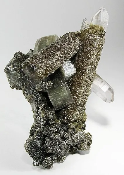 Apatite-(Caf), Quartz, Muscovite image