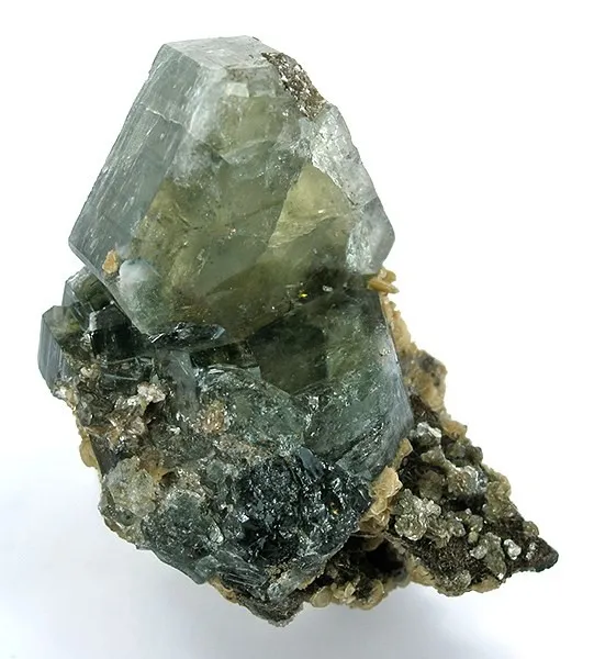 Apatite-(Caf), Siderite - image 1