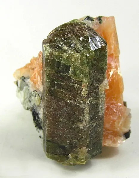 Apatite, Calcite image