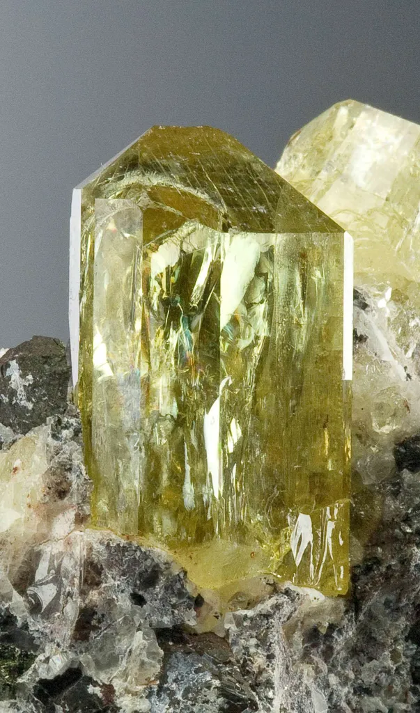 Apatite in Calcite - image 2