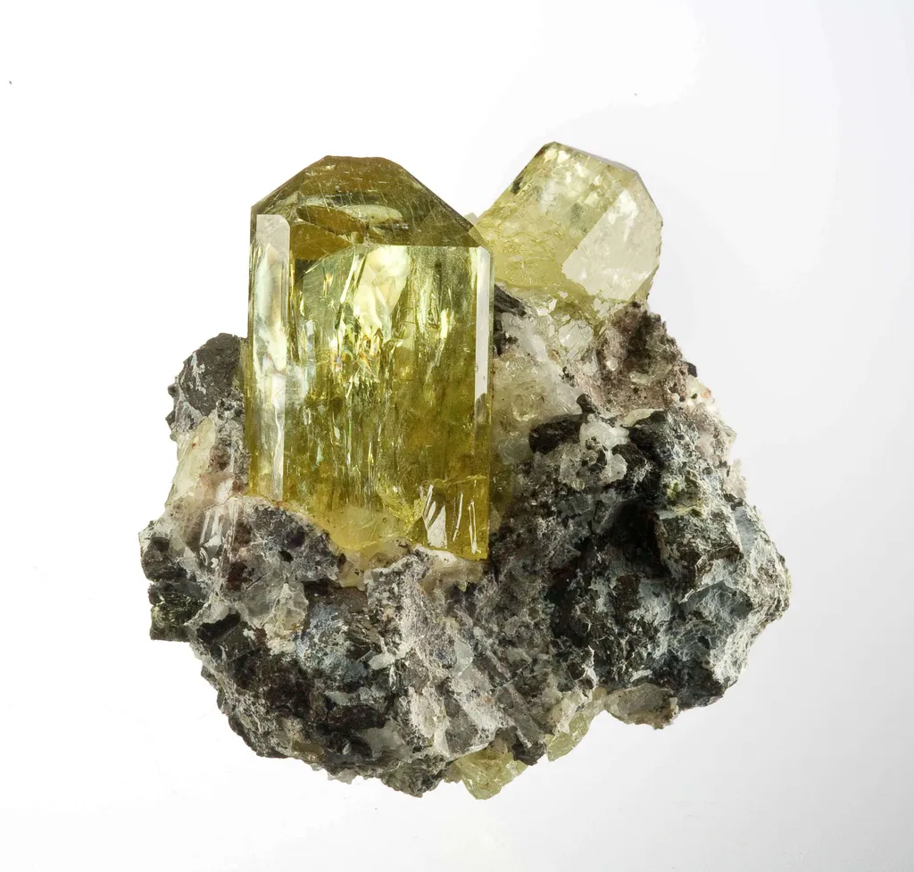 Apatite in Calcite image