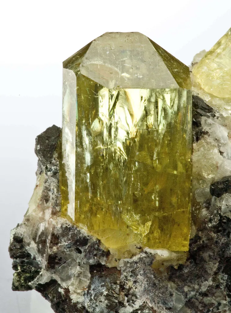Apatite in Calcite - image 3