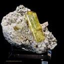 Apatite on Albite (Fluoro-Apatite) - image 2