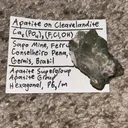 Apatite on Cleavelandite from Brazil, Minas Gerais, Sapo Mine - image 10
