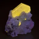 Apatite on Feldspar (Fluorescent) - image 3