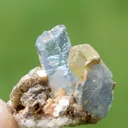 Apatite on Ghoshenite from Pakistan - image 7