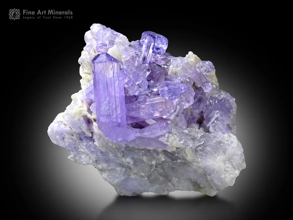 Apatite on Matrix from Afghanistan image