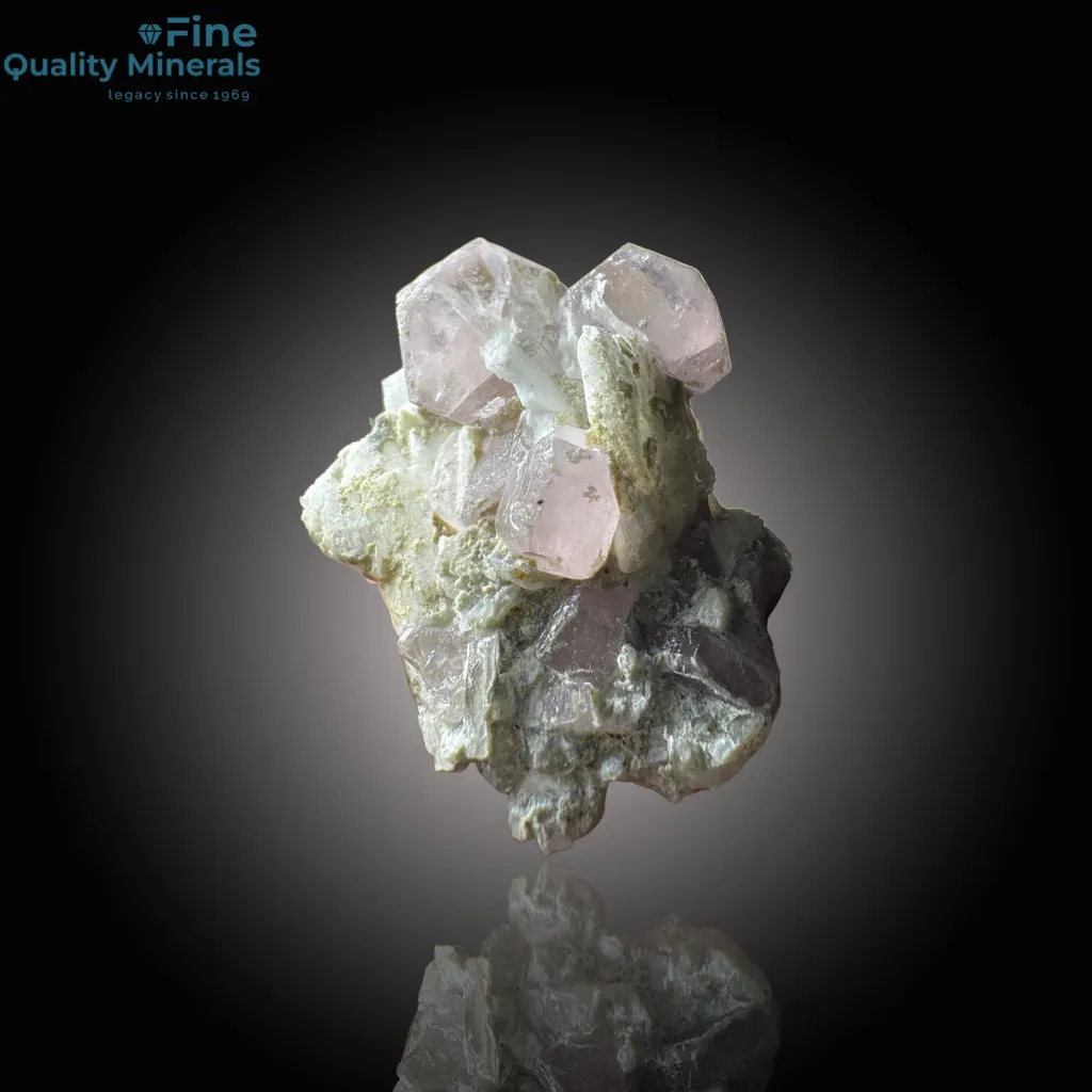 Apatite on Matrix – Stunning Mineral Specimen image